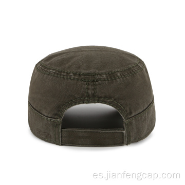 gorras de estilo militar en blanco